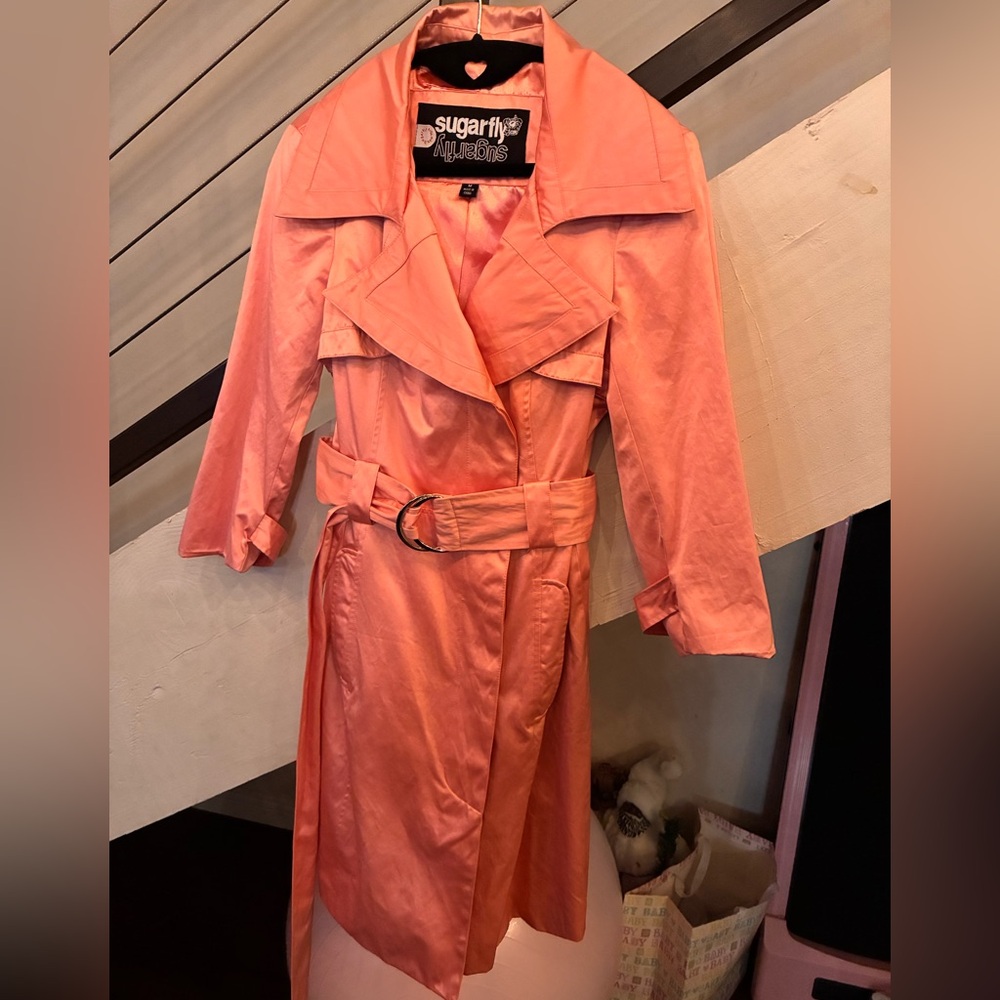 Sugarfly Coral Pink Outerwear
